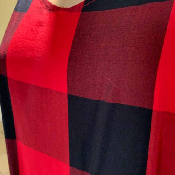 black and red  dress size M. belt is not included - Picture 7 of 8